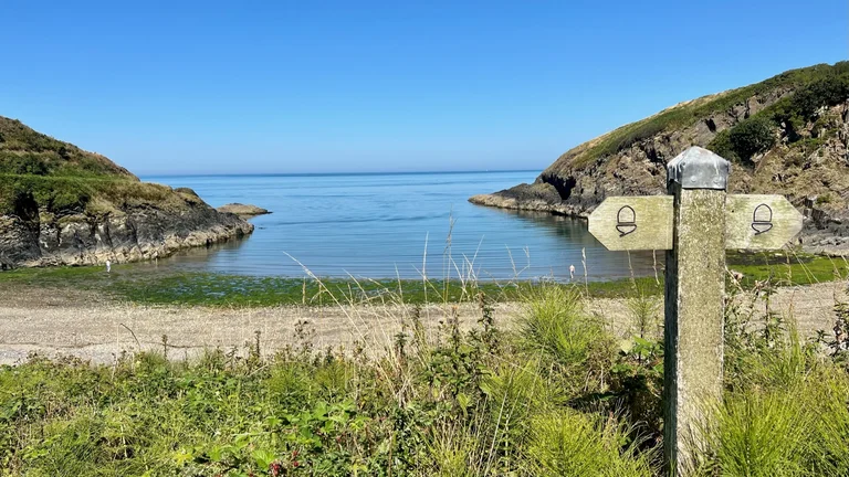 A coastal path